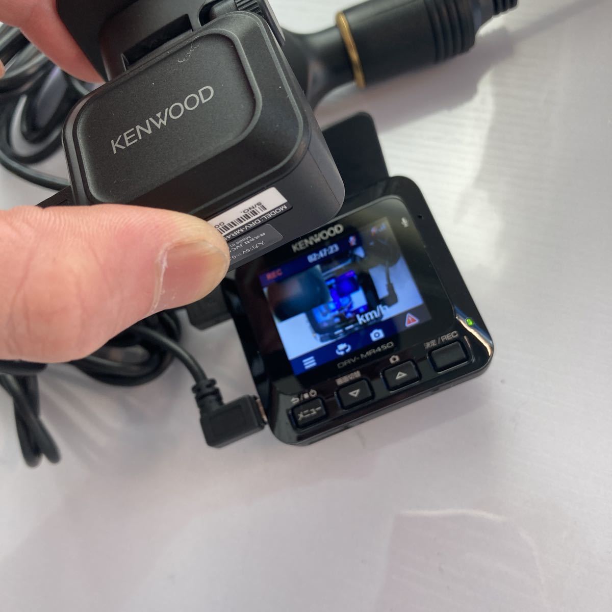 ケンウッド ドライブレコーダー DRV-MR450 リアカメラ ケンウッド DRV 