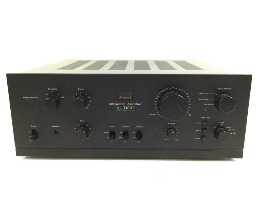 Sansui AU-D607 プリメインアンプ 70W+70W/8◇現状品 プリメインアンプ