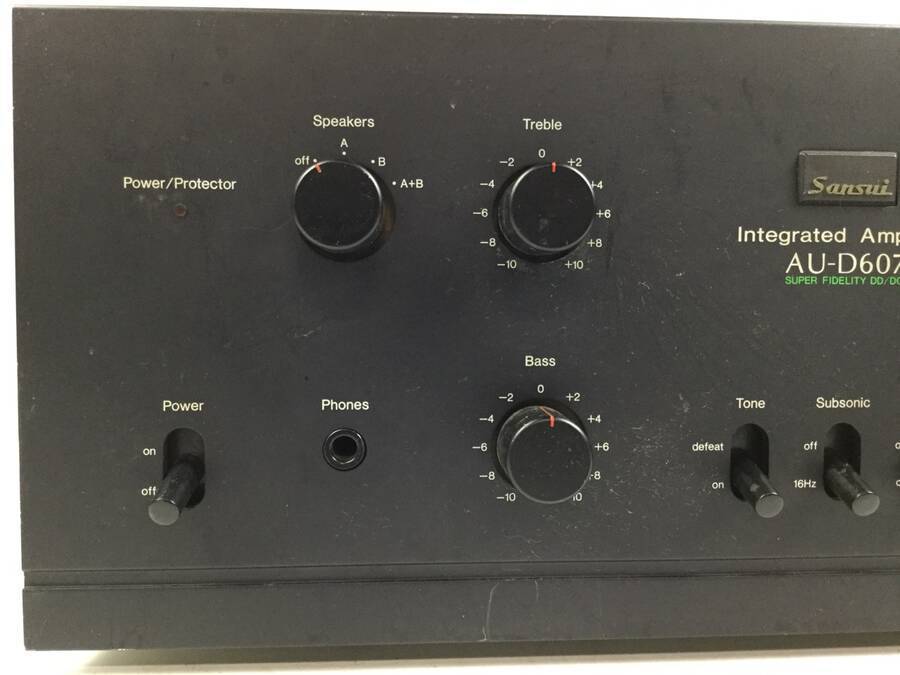 Sansui AU-D607 プリメインアンプ 70W+70W/8◇現状品 プリメインアンプ