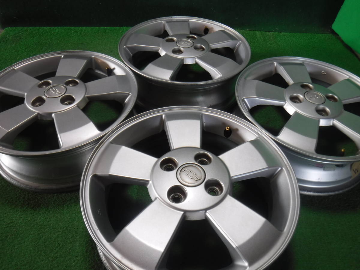 送料無料◇◇スズキ シボレークルーズ純正 15インチ 4.5J +45 PCD100 