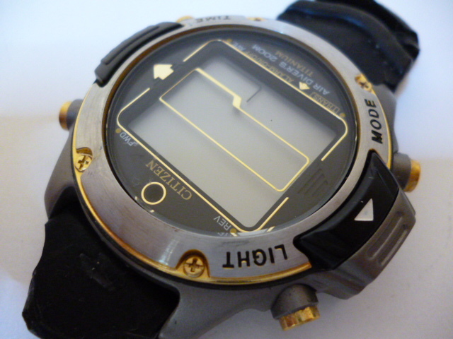 1円～ 不動品 シチズン CITIZEN エアダイバーズ AIR DIVERS 200M D202 