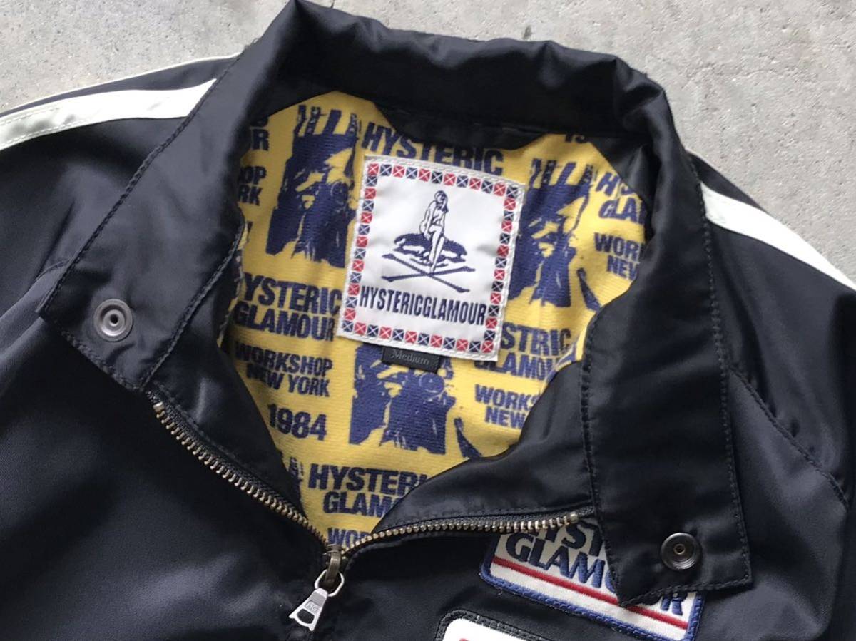 美品 HYSTERIC GLAMOUR スイングトップ M ヒステリックグラマー メンズ 