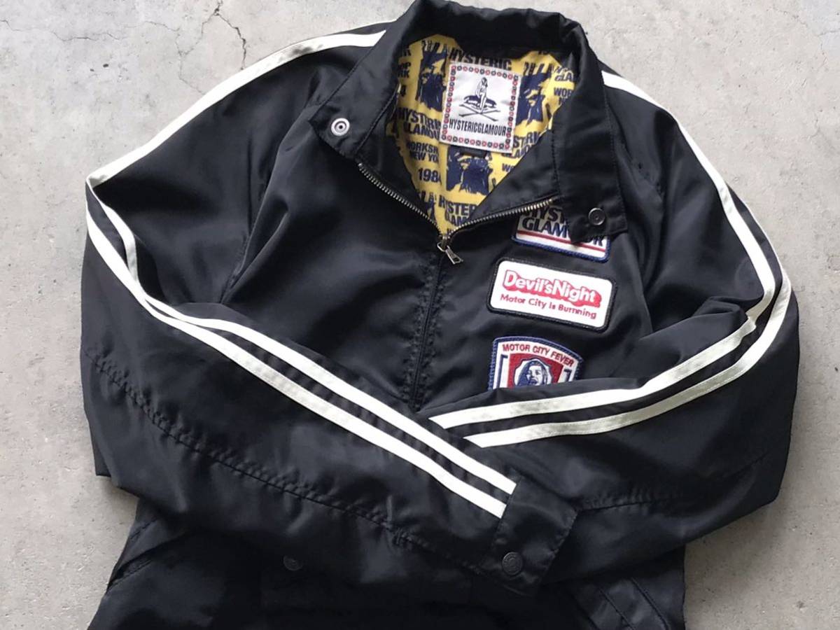 美品 HYSTERIC GLAMOUR スイングトップ M ヒステリックグラマー メンズ 