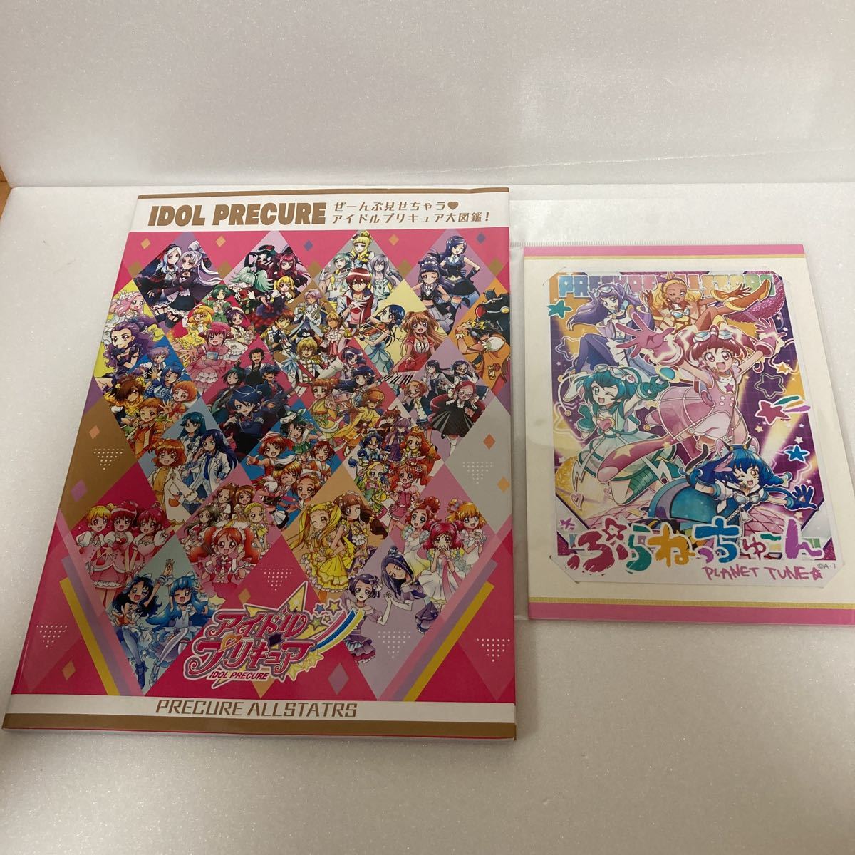 雑誌 ぜーんぶみせちゃう アイドルプリキュア大図鑑 特典付き