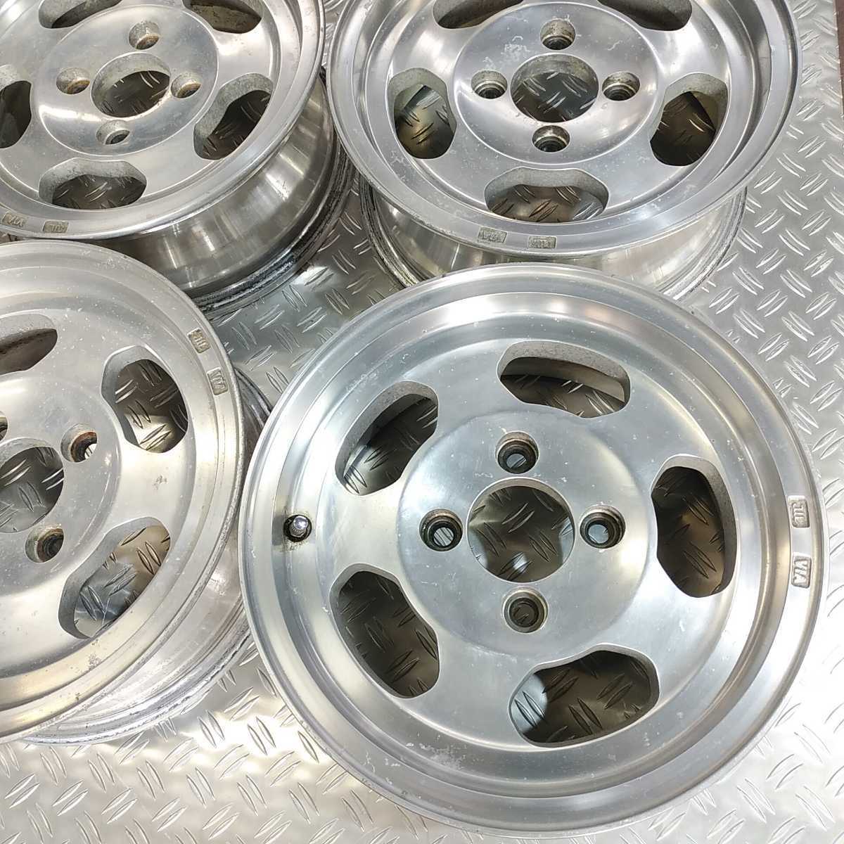 新作登場，限定SALE ブリジストン ZONA DISH 14 &times; 5.5j +15 pcd114.3 4穴 4本 セット 当時物 深リム ディッシュ エンケイ AHP 絶版 旧車 高速 レア(純正品)｜売買されたオークション情報、yahooの商品情報をアーカイブ公 4穴