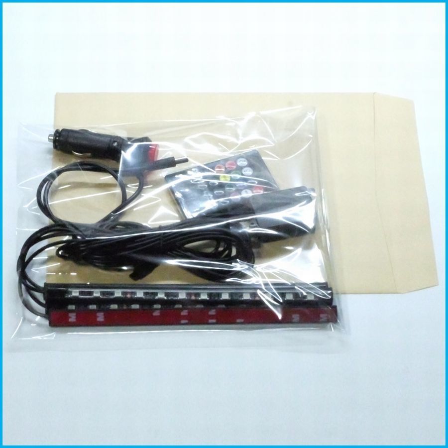 Led ライト テープライト イルミネーション 車 フロアライト フットライト シガーソケット 音楽 連動 サウンドセンサー 8色 48灯 イルミ 内装品 売買されたオークション情報 Yahooの商品情報をアーカイブ公開 オークファン Aucfan Com