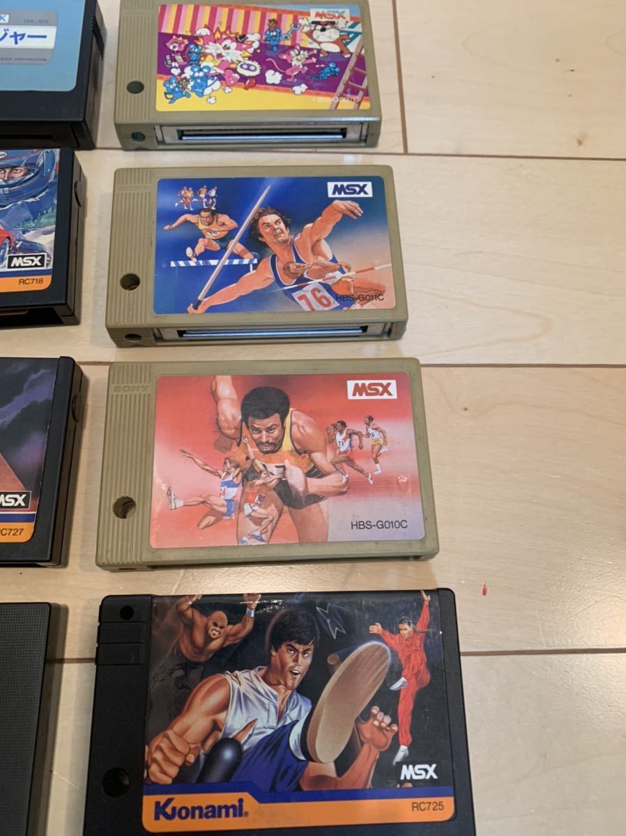 MSX ゲームソフト大量 カセットテープ セット 王家の谷 マウザー 
