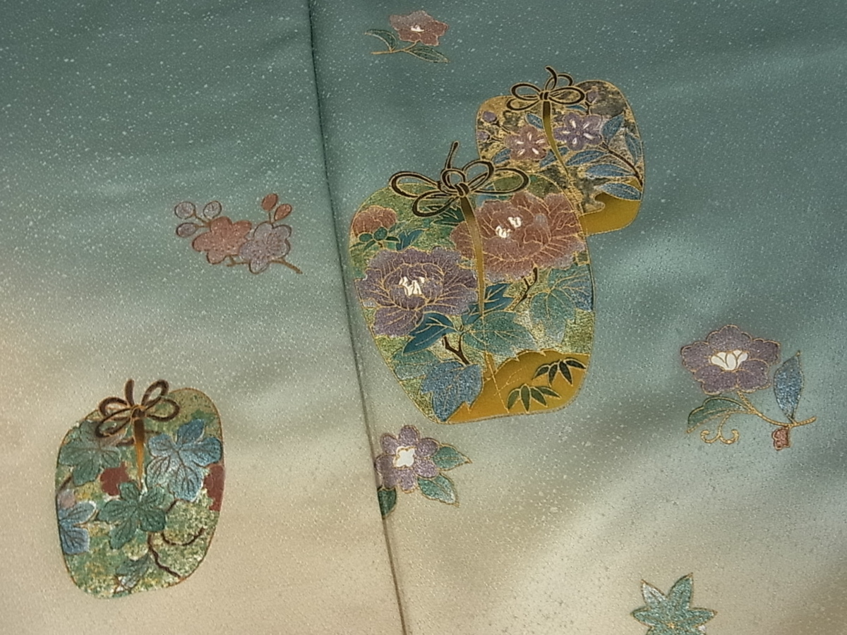 汕頭刺繍 スワトウ刺繍 中国三大刺繍 着物屋こころ□訪問着 汕頭刺繍