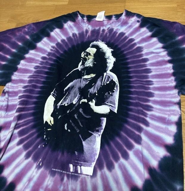人気 XL 1995's ESTATE OF JERRY GARCIA NOT FADE AWAY GRAPHICS タイダイ Tシャツ グレイトフルデッド grateful dead 90's 90年代 古着(Tシャツ)｜売買されたオークション情報、yahooの商品情報をアーカイブ公開 - Tシャツ
