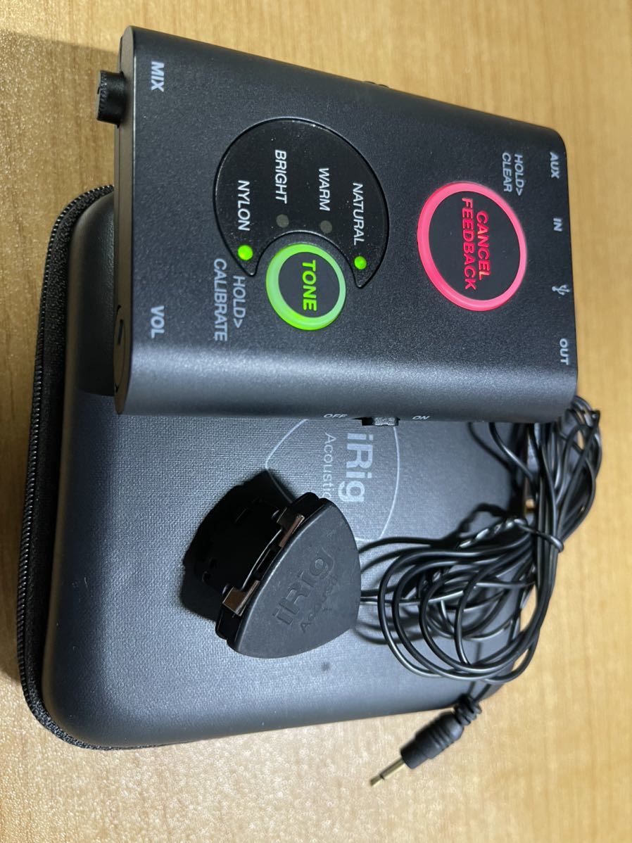 iRig Acoustic Stage アコギ用マイク&プリアンプ 中古 売り切り
