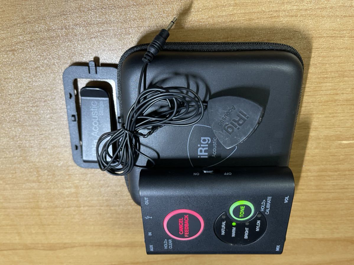 iRig Acoustic Stage アコギ用マイク&プリアンプ 中古 売り切り