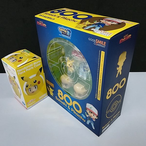mK257b [未開封] ポケモン ねんどろいど 800 サトシ＆ピカチュウ