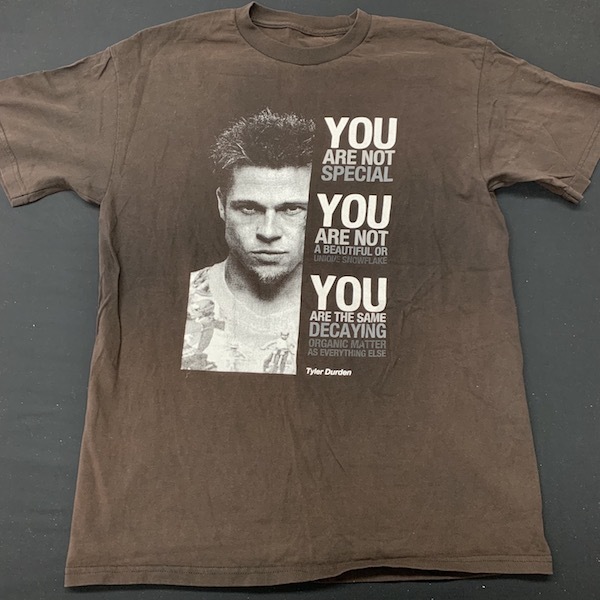 Fight Club Tシャツ ヴィンテージ フォトプリント ファイトクラブ 