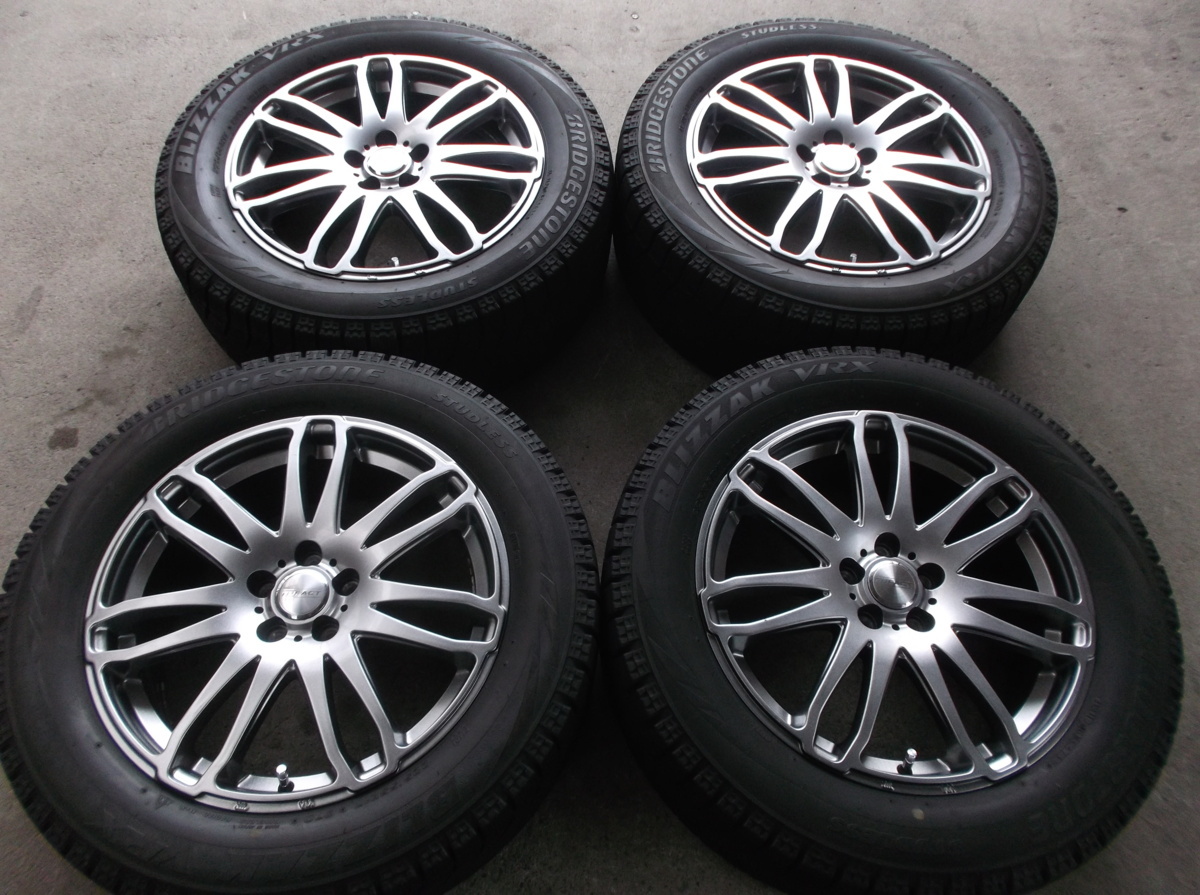 本物保証，限定セール 現品特価 デュファクト 7.0J&times;17 IS48 100/5H 225/55R17 VRX付 スバル XV XVハイブリッド SHフォレスター等にも B-255(スタッドレスタイヤ)｜売買されたオークション情報、yahooの商品情報をアーカイブ 5穴