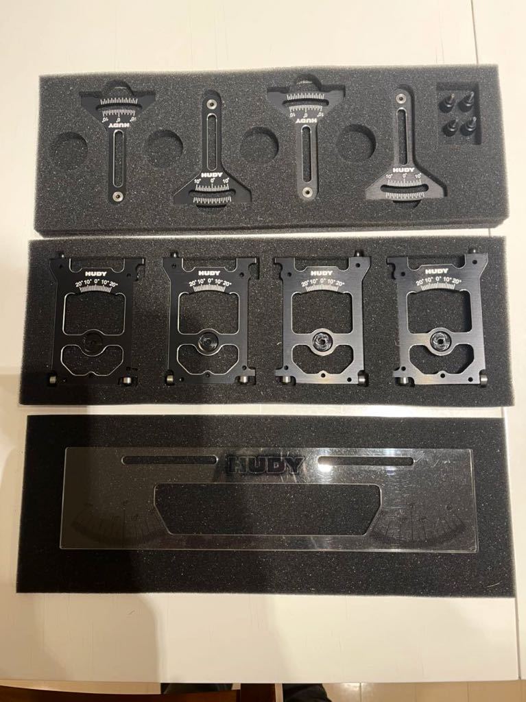 HUDY setup system 1/10ツーリング用セットアップゲージ HUDY