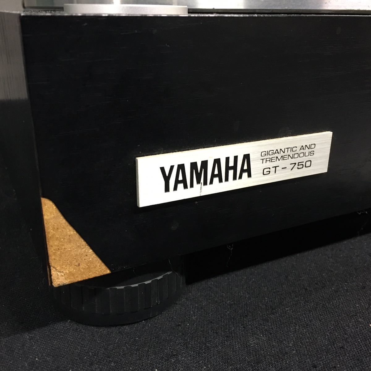 F1-hy)YAMAHA GT-750 ヤマハ ターンテーブル レコードプレイヤー