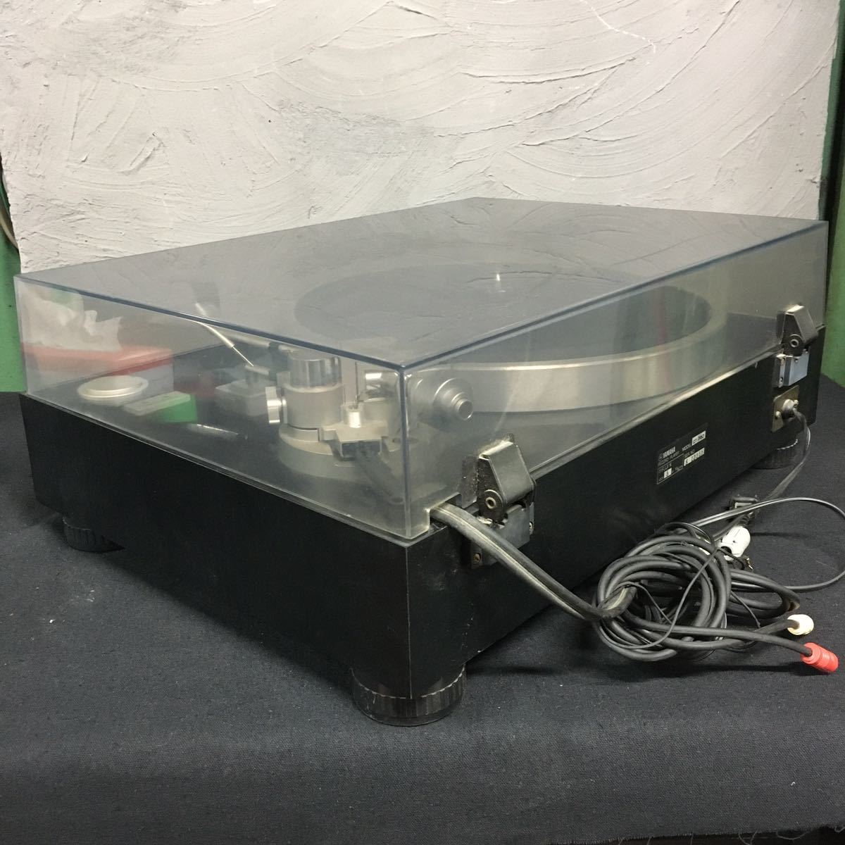 F1-hy)YAMAHA GT-750 ヤマハ ターンテーブル レコードプレイヤー