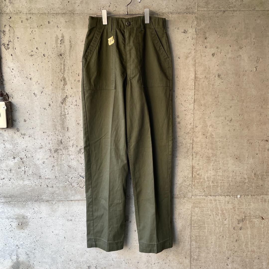 a16】US ARMY 米軍 アメリカ軍 70s ベイカーパンツ OG507(パンツ