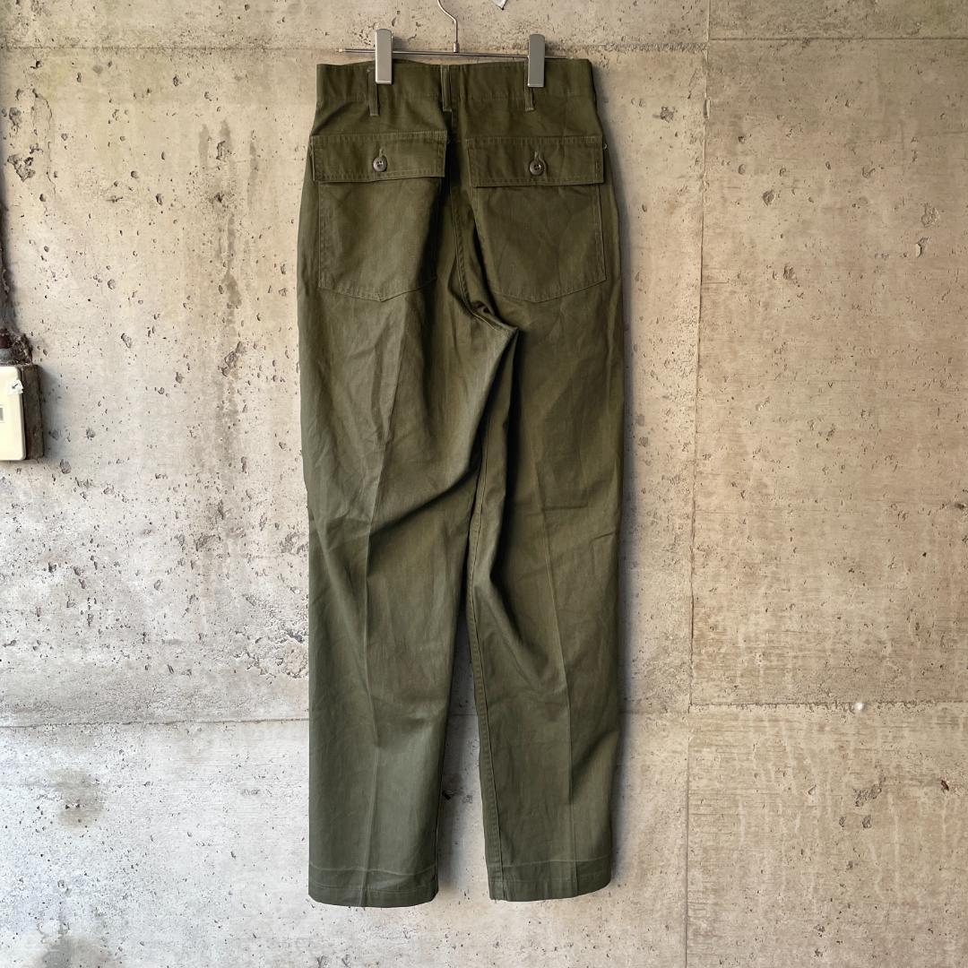 a16】US ARMY 米軍 アメリカ軍 70s ベイカーパンツ OG507(パンツ