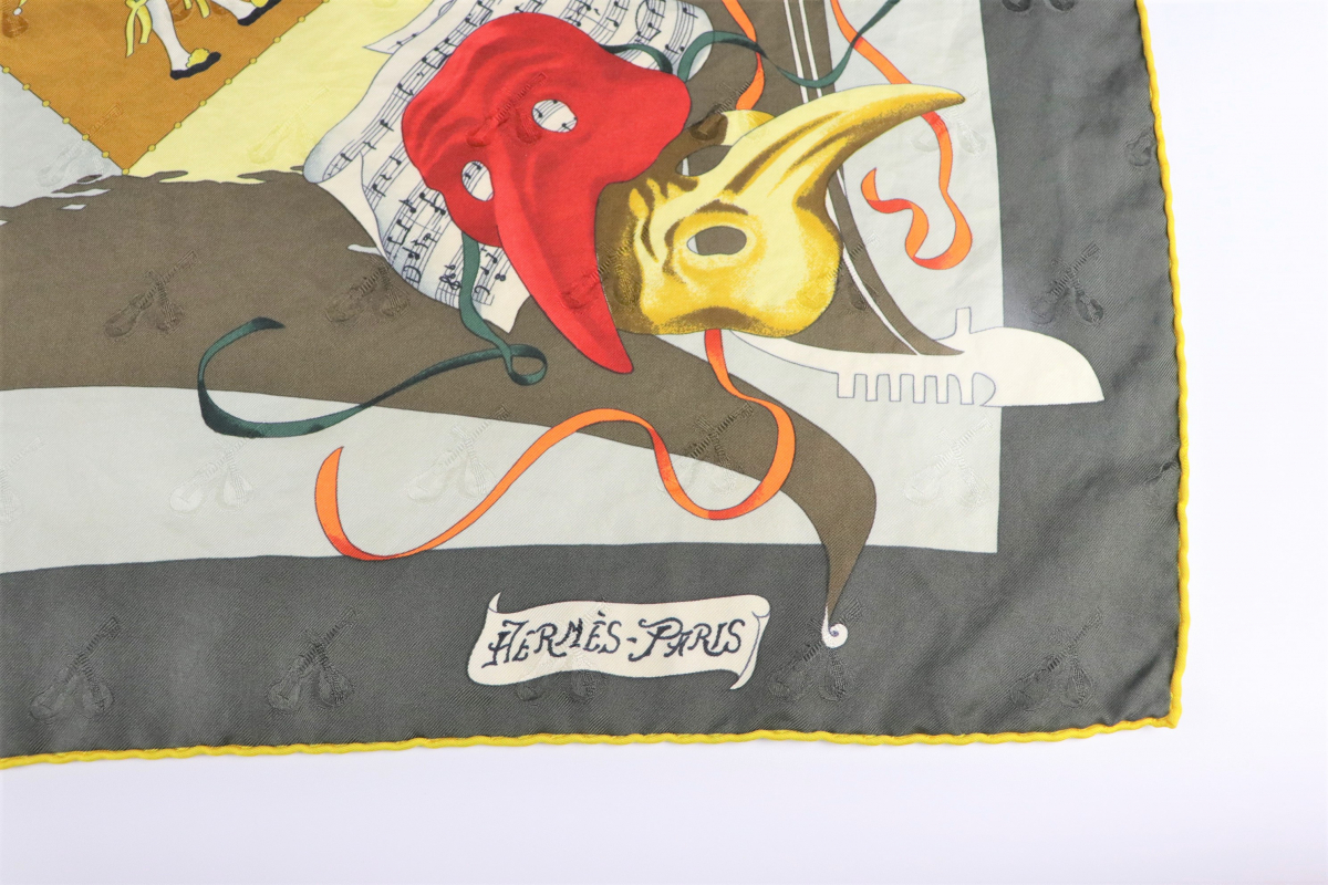 HERMES LE CARNAVAL DE VENISE エルメス カレ90 ベニスのカーニバル