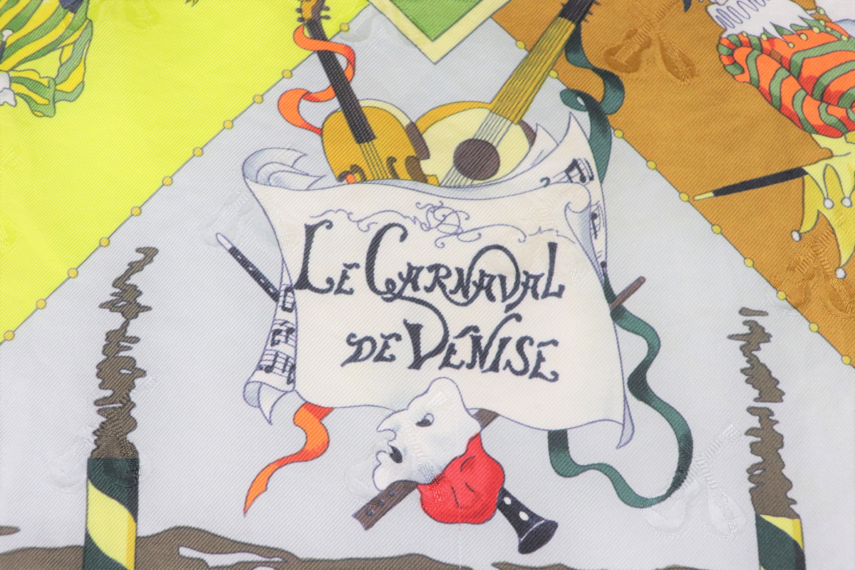 HERMES LE CARNAVAL DE VENISE エルメス カレ90 ベニスのカーニバル