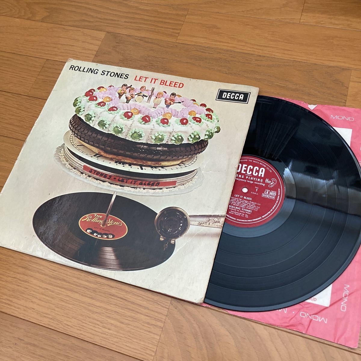 ROLLING STONES LET IT BLEED 英国オリジナルモノラル盤 1A/1A レット