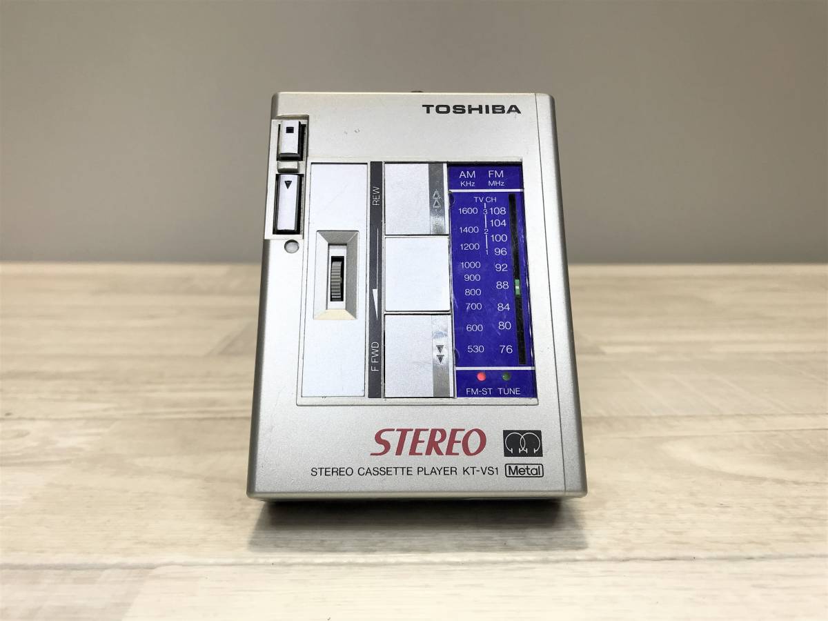 KT-VS1 TOSHIBA 東芝 カセットプレーヤー - RP-AF1 ☆ ステレオ