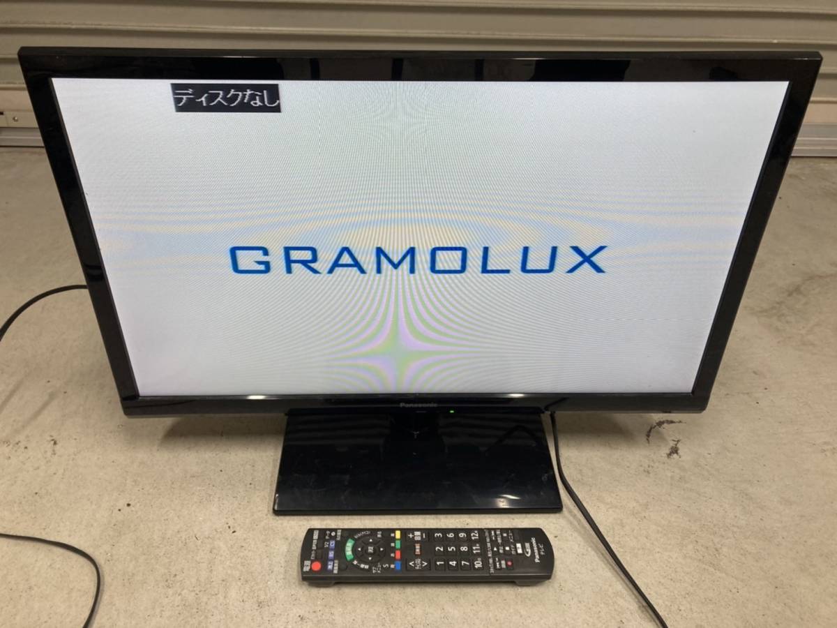  3594 14年製 Panasonic パナソニック VIERA ビエラ TH-24A300 24V型 液晶テレビ B-CAS リモコン付 1円スタート(液晶)｜売買されたオークション情報、yahooの商品情報をアーカイブ公開 - オークファン 液晶