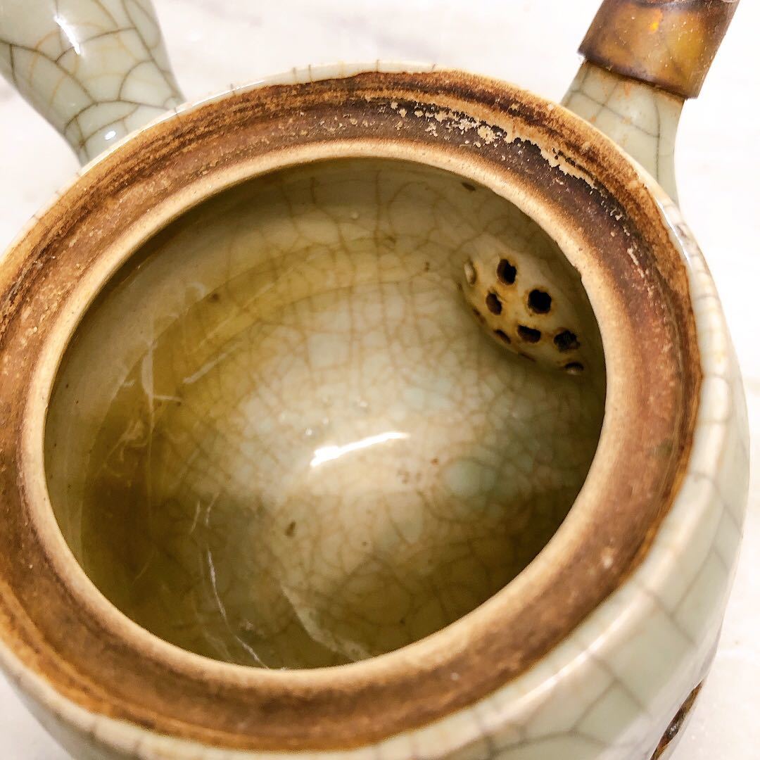 相馬焼 湯呑 陶器 煎茶器揃え 湯冷まし メルカリ 6点セット 相馬焼