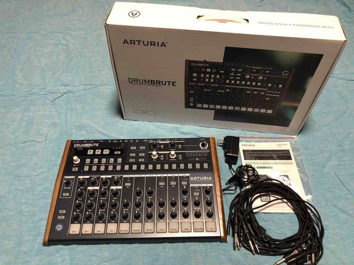 Arturia Drum Impact DrumBrute Machine - Analog Used EDITION 