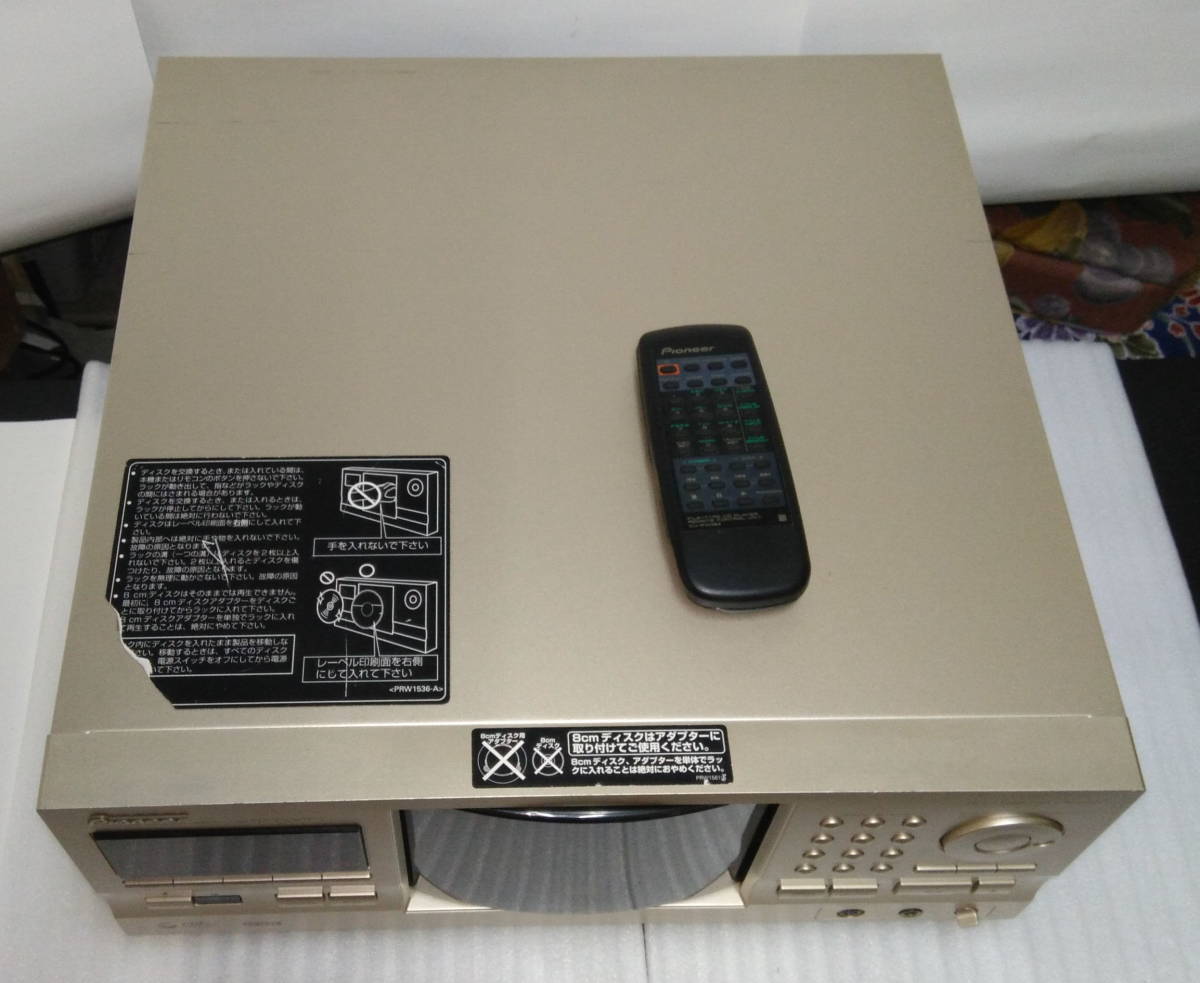 パイオニア ファイルタイプCDプレーヤー PD-F1007 301ディスク