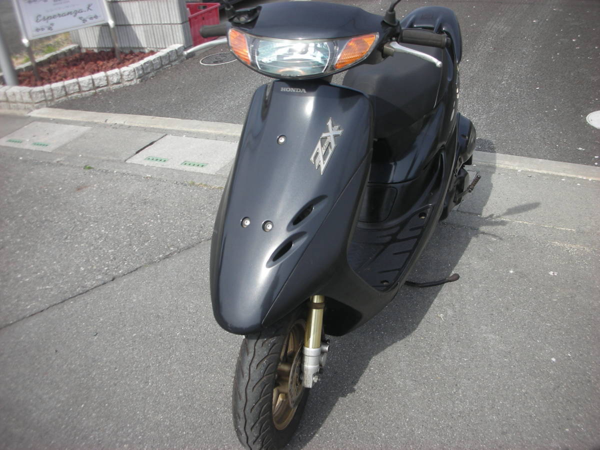 ☆ライブディオZX（最終型、シャタ―タイプ）ガンメタ、埼玉県越谷市