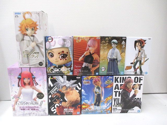 Qposket 未開封 鬼滅の刃 公式通販 フィギュアセット ワンピース フィギュア - メルカリ petit｜トレファクONLINE 9Pセット posket｜バンプレストナビサイト 開封① posketの商品一覧｜シリーズQ Q YAMATO