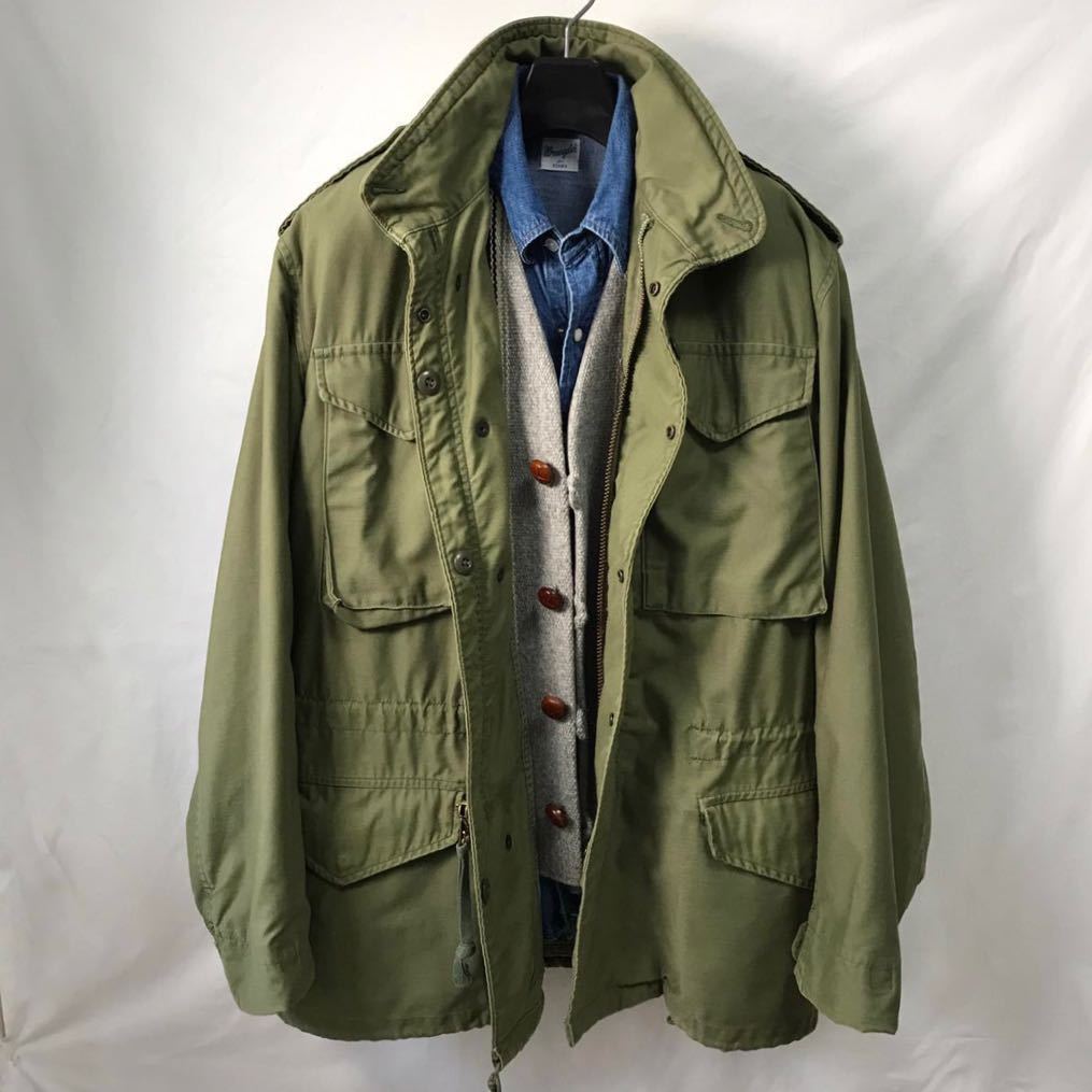 美品 M-65フィールドジャケット SMALL REGULAR ミリタリージャケット 