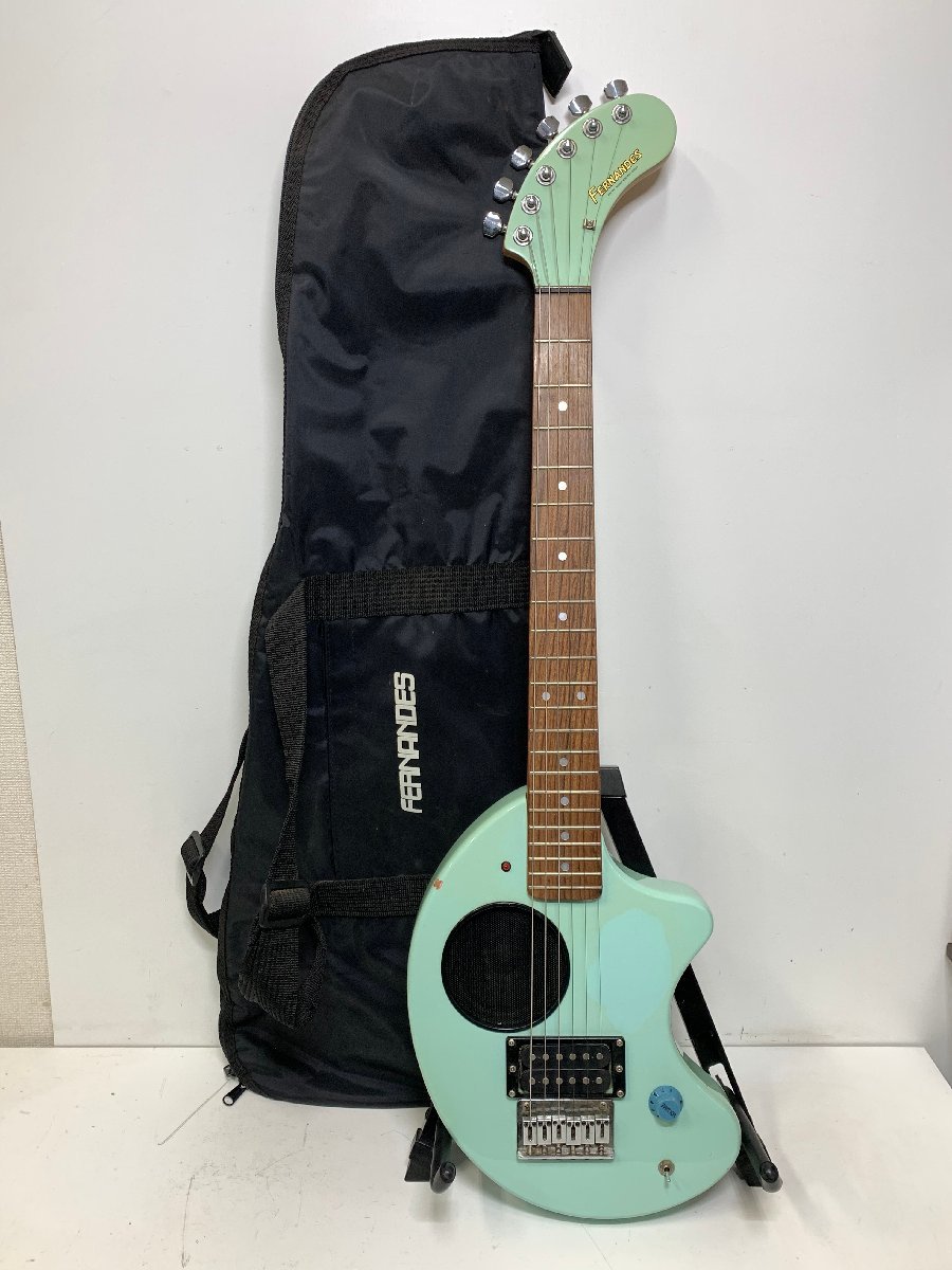 FERNANDES ZO-3＜ソフトケース付き＞フェルナンデス アンプ内蔵ミニ