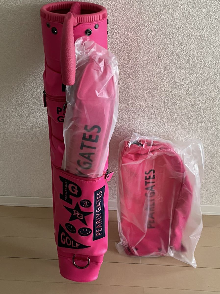 パーリーゲイツ 46インチ対応セルフスタンドクラブケース 定番 ピンク