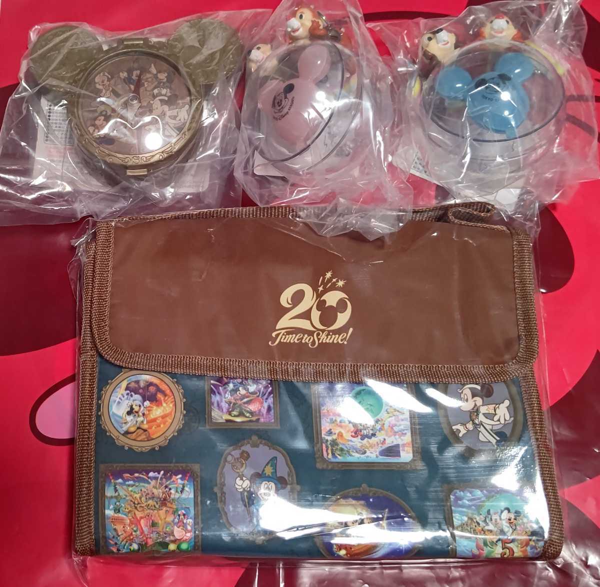 ディズニーシー 20周年 スーベニア ランチケース ミニスナックケース