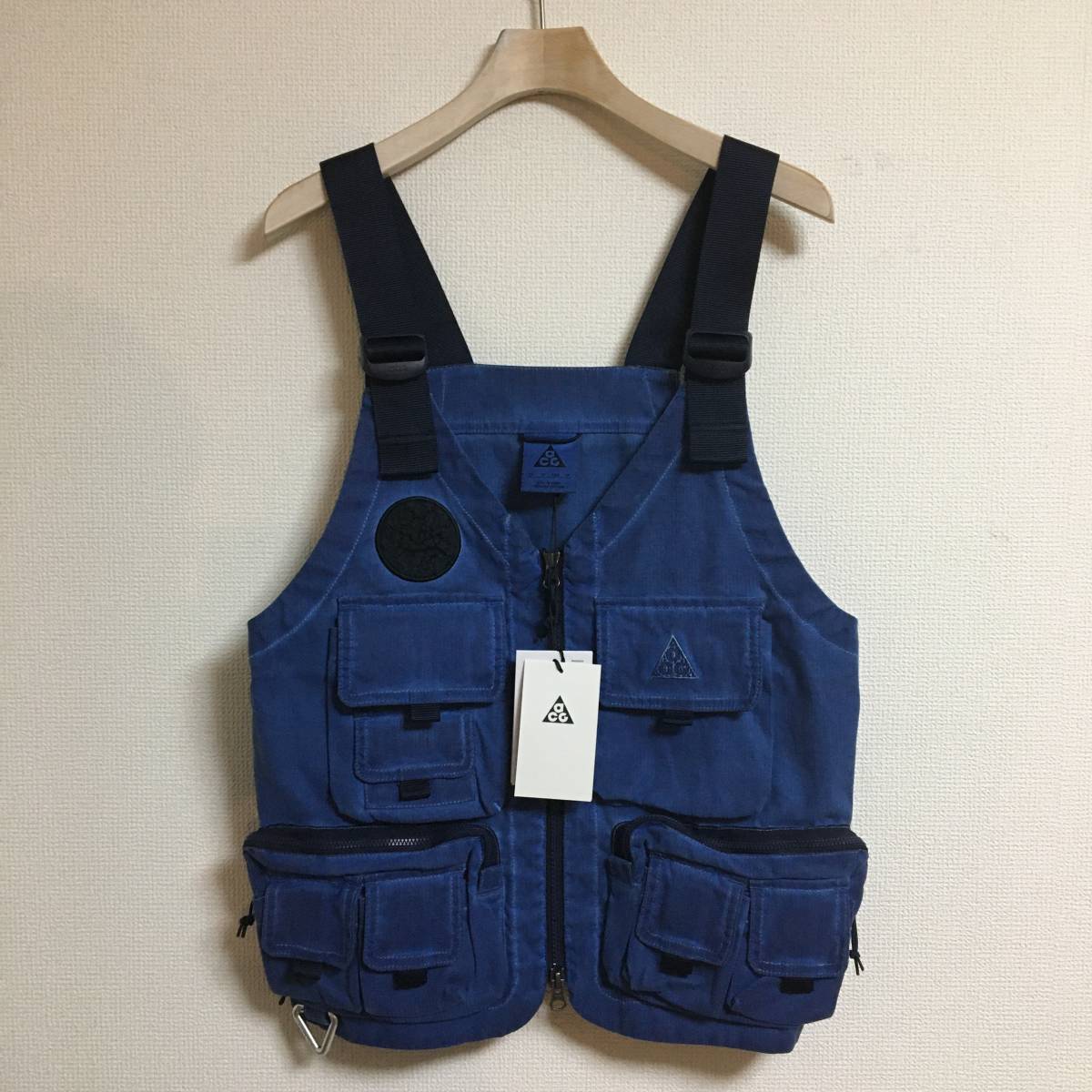 新作，2026 XS NIKE ACG 21SS AS M NRG ACG WATCHMAN PEAK BLUE VOID ベスト アウトドア キャンプ フィッシング ハンティング(その他)｜売買されたオークション情報、yahooの商品情報をアーカイブ公開 - オークファン その他