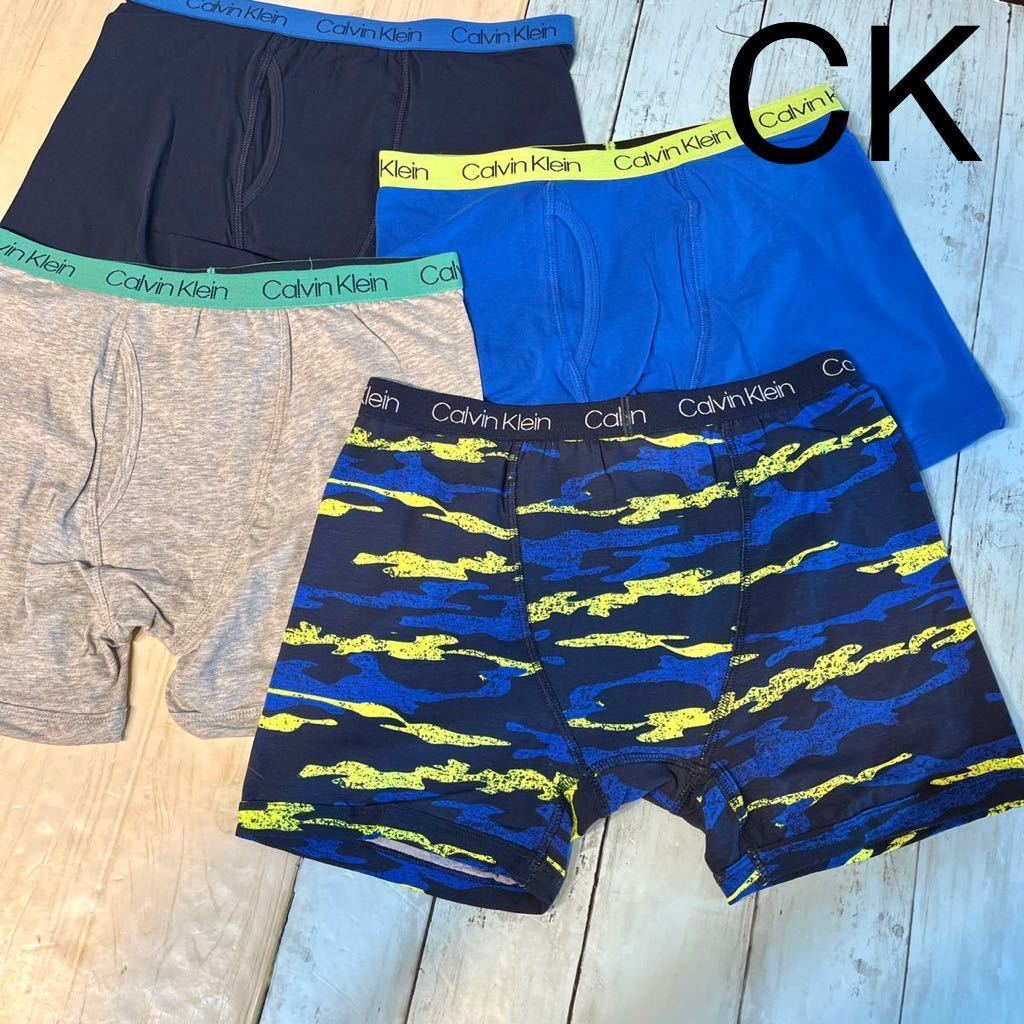  4枚セット 正規品 カルバンクライン ボクサーパンツ Calvin Klein CK 下着 メンズ 男性下着 ロゴ パンツ ブルー グレー コットン(Mサイズ)｜売買されたオークション情報、yahooの商品情報をアーカ Mサイズ