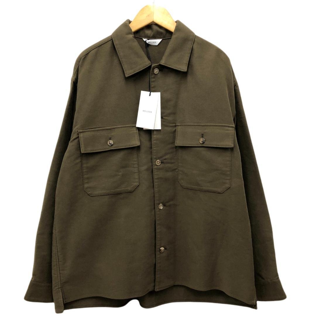 WELLDER Shirt (ウェルダー) &frasl; ドローストリングシャツ Drawstring WELLDER（ウェルダー）の「CPO Shirt（シャツ&frasl;ブラウス）」 バンドカラーシャツ Jacket Collar Band WEAR - Standard Cut