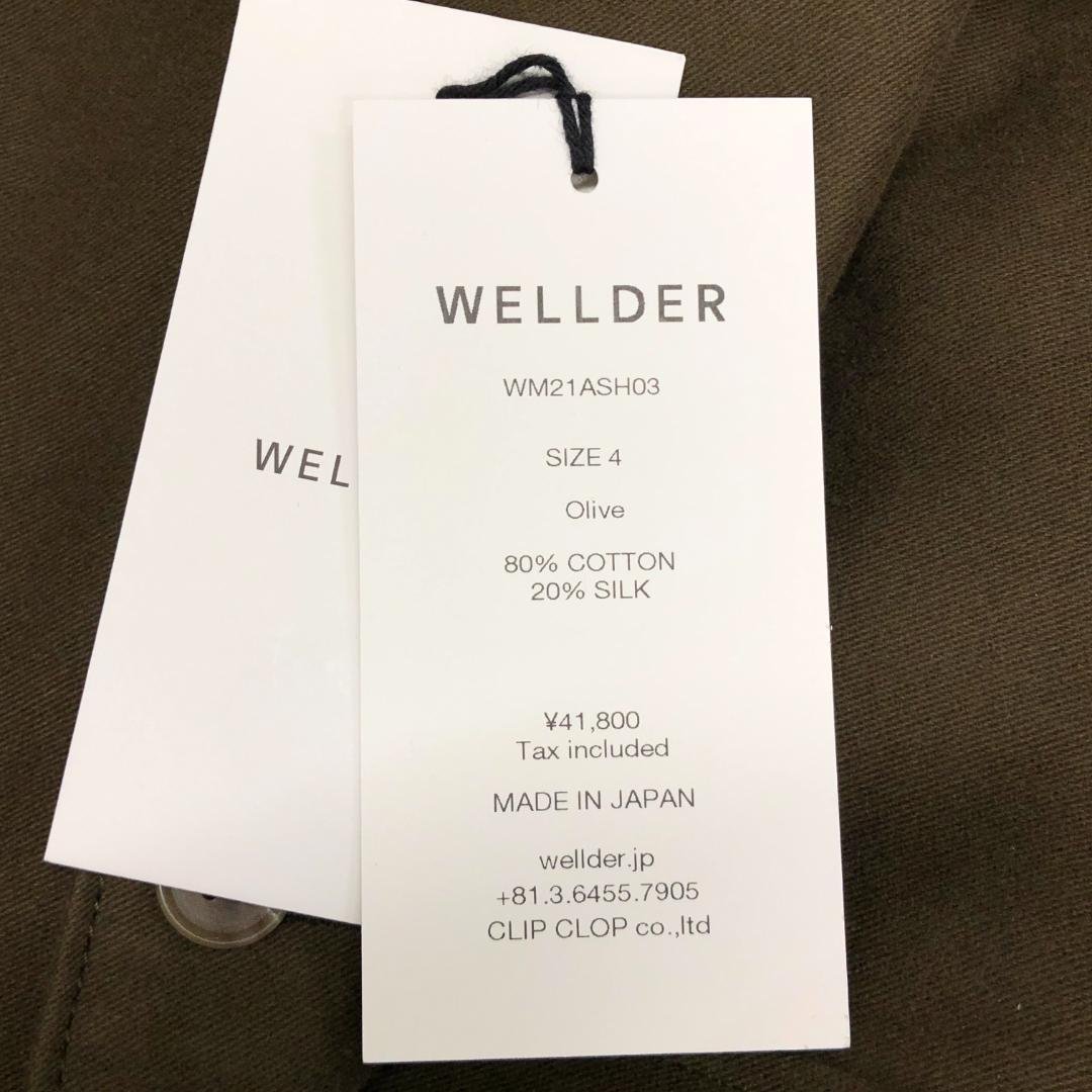 WELLDER Shirt (ウェルダー) &frasl; ドローストリングシャツ Drawstring WELLDER（ウェルダー）の「CPO Shirt（シャツ&frasl;ブラウス）」 バンドカラーシャツ Jacket Collar Band WEAR - Standard Cut