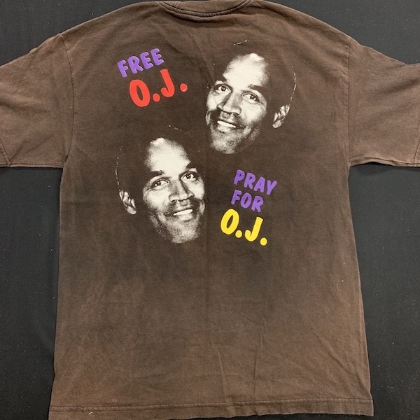 O.J. SIMPSON Tシャツ ヴィンテージ OJシンプソン RAPTEES カニエ 