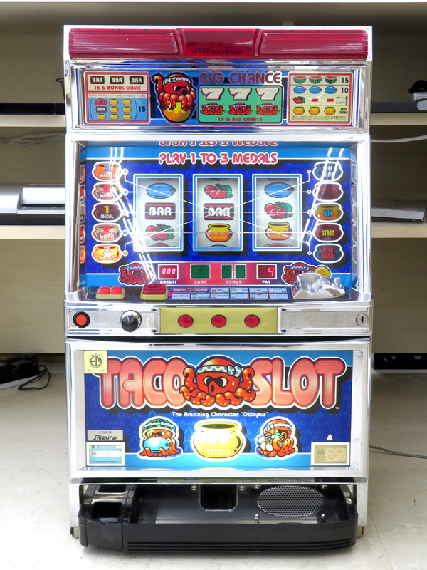 千歳発 パチスロ実機 ジャンク Mizuho みずほ TACO SLOT タコスロット
