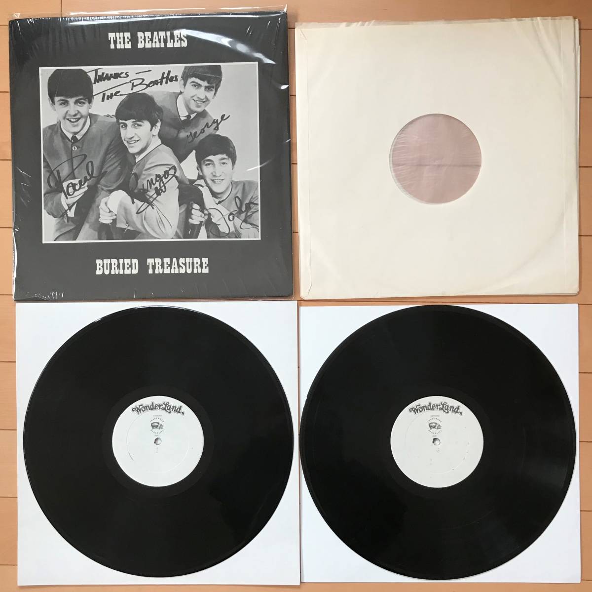 TMOQ Wonderland Records 「BURIED TREASURE」 THE BEATLES ビートルズ 