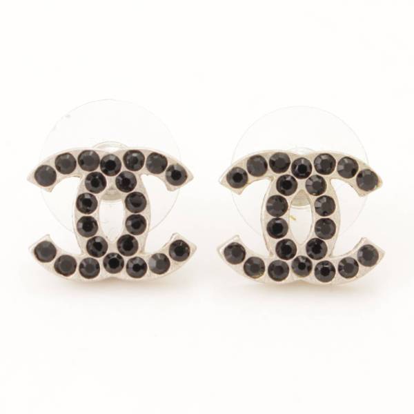 CHANEL シャネル ココマークピアス AB7354 シルバー CCマーク 22P 箱付