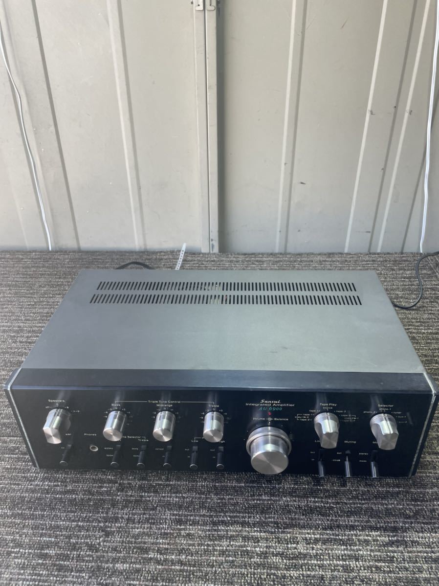 SANSUI サンスイAU-6900 プリメインアンプ ジャンク AU-6900 SANSUI プリメインアンプ 通電のみ確認済み☆ 名機☆サンスイ 家電、AV
