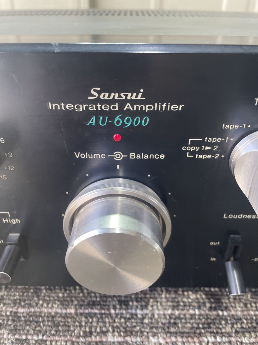 SANSUI サンスイAU-6900 プリメインアンプ ジャンク AU-6900 SANSUI プリメインアンプ 通電のみ確認済み☆ 名機☆サンスイ 家電、AV