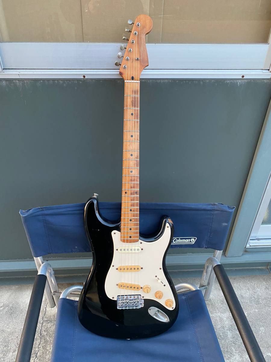 1978 Tokai Springy Sound Blackie ST-60 80? Logo Missing and Some 