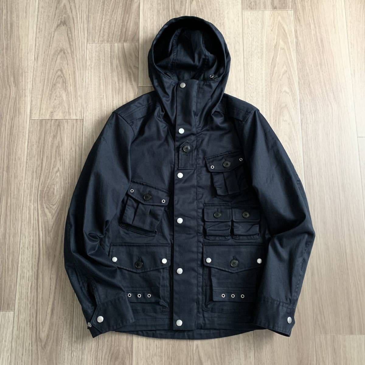美品 UNIQLO +J JIL SANDER マルチポケット コットンツイル ミリタリー 