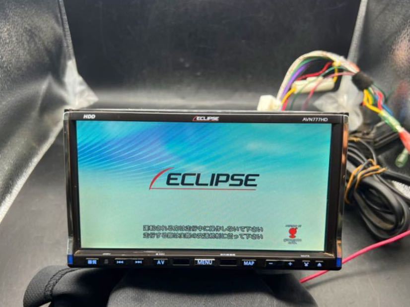 即決☆ECLIPSE イクリプス AVN777HD / フルセグ HDDナビ ワンセグ 